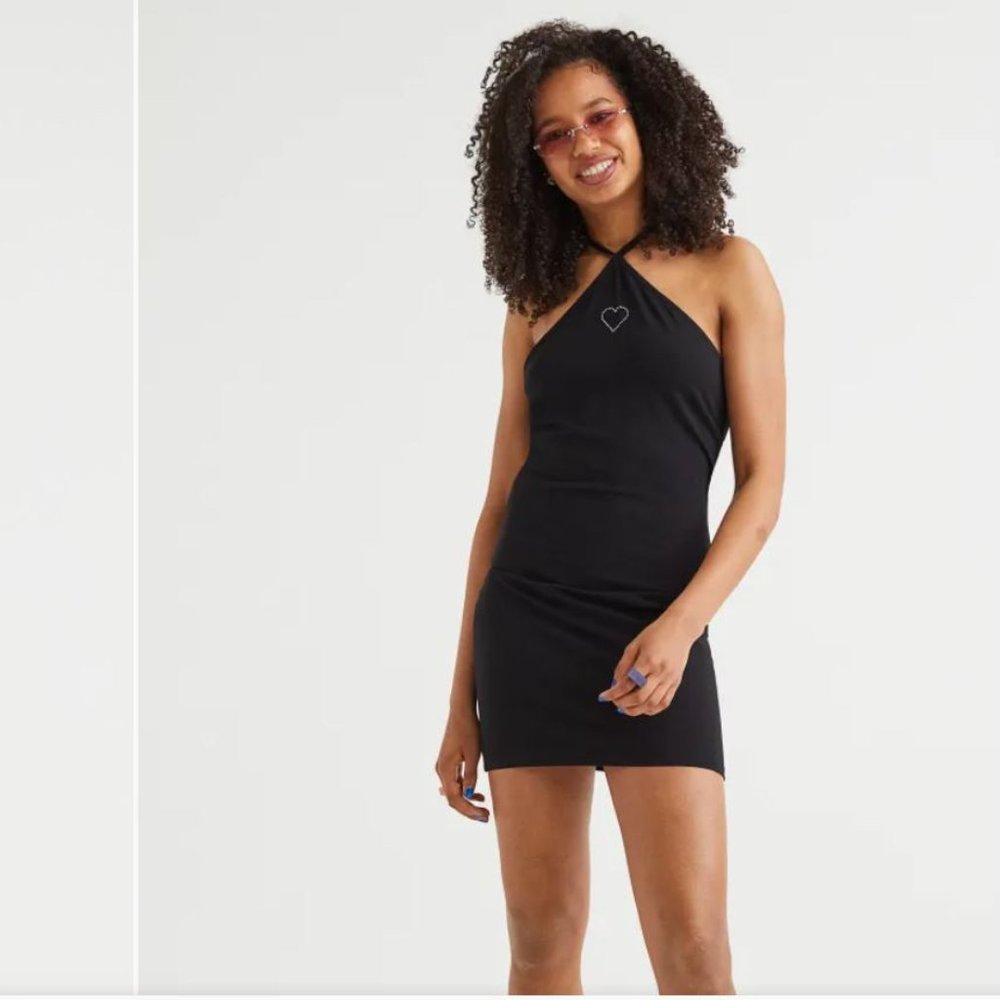 H&M Halterneck Bodycon Dress